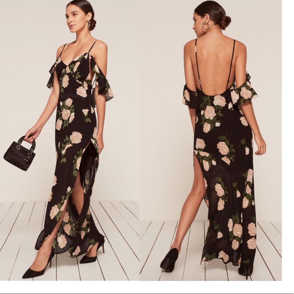 NWT Reformation Ferrara Dress Venus